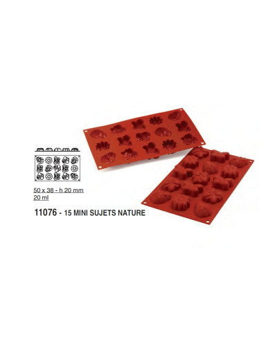 Moule silicone sujets nature