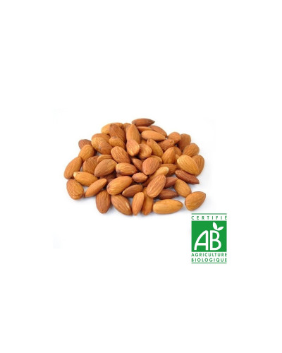 Amandes entières brutes BIO 1 kg