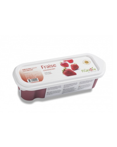 Purée de fraise la fruitière surgelée 1kg