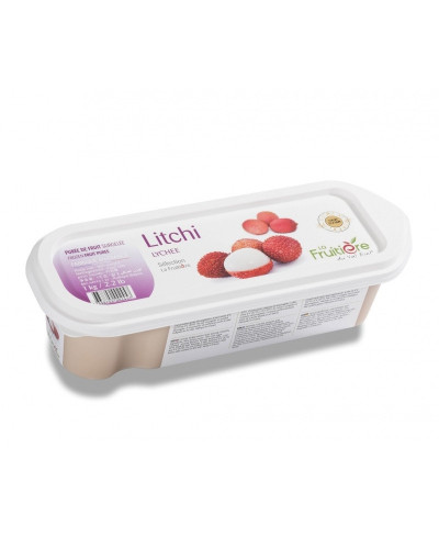 Purée de litchi la fruitière surgelée 1kg