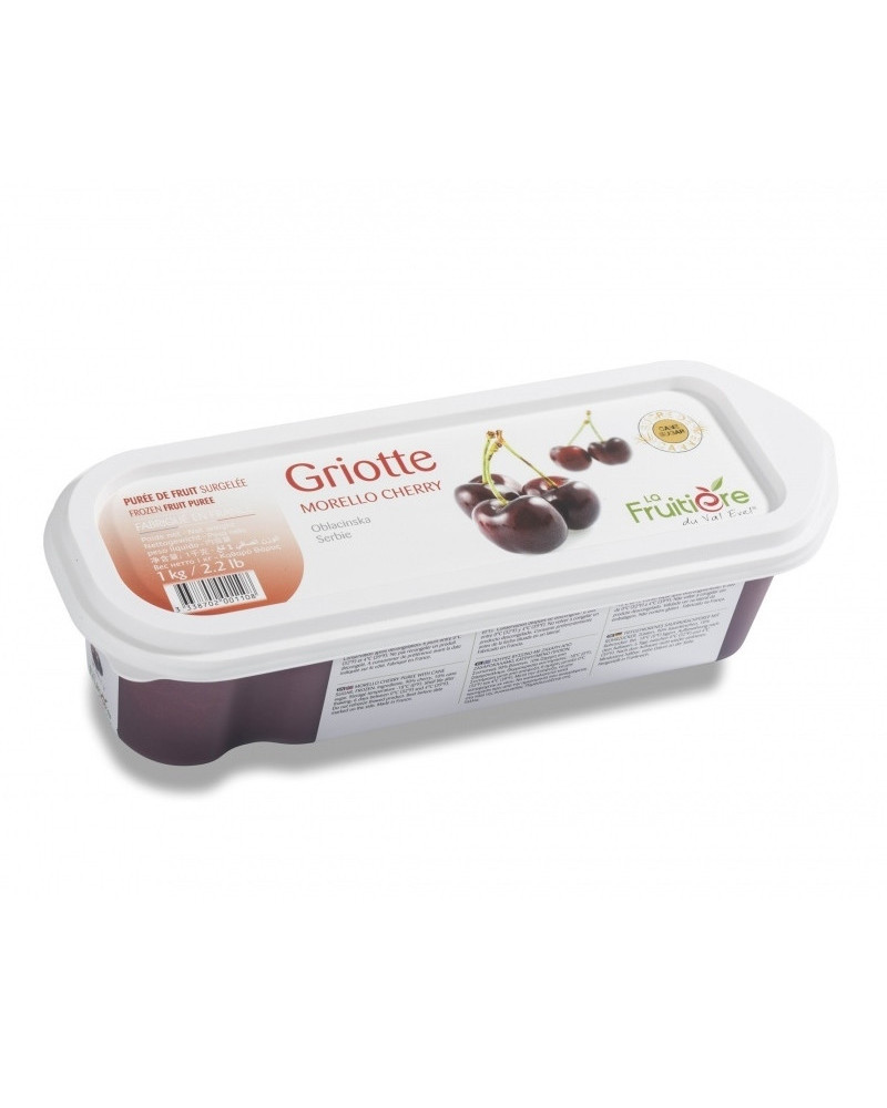 Purée de griotte la fruitière surgelée 1kg