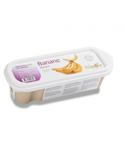 Purée de banane la fruitière surgelée 1kg