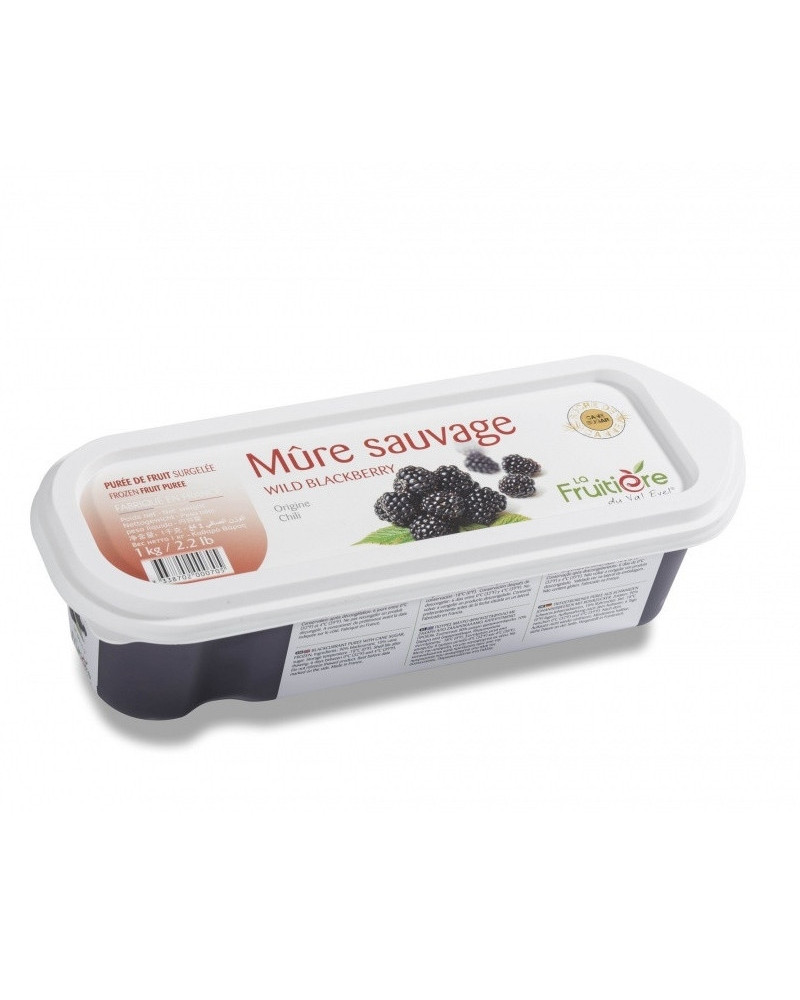 Purée de mûre La Fruitière surgelée