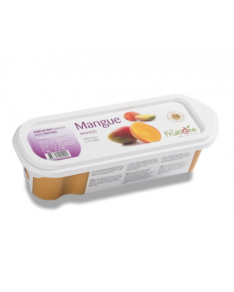 Purées de fruits-Purée Mangue 100% fruit - Planet Glace - fournisseur pour  glaciers