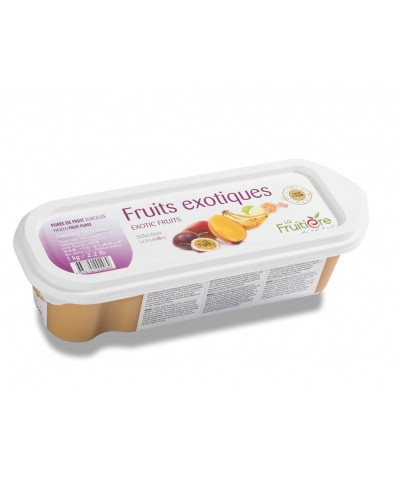 Purée de fruits exotiques La Fruitière surgelée 1kg