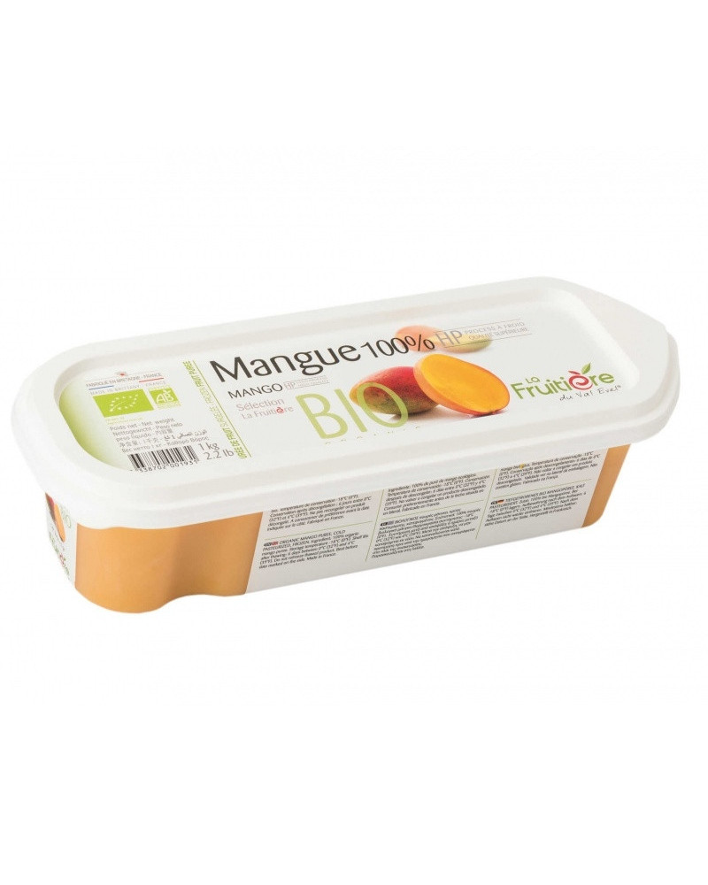 Purée de mangue BIO La Fruitière surgelée 1kg
