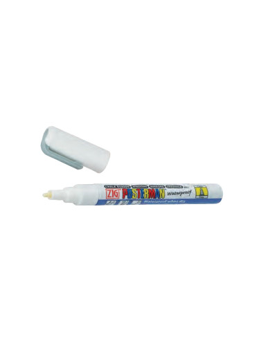 Feutre craie blanc pointe 1 mm