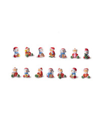 Assortiment décors de Noël en sucre