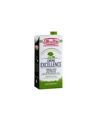 Crème liquide excellence Elle&Vire 35%