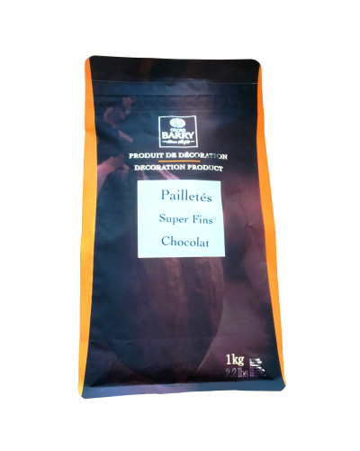 Pailletés super fins chocolat Barry par 1 kg