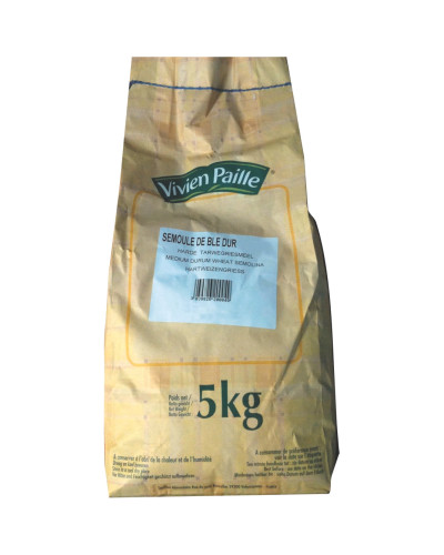 Semoule de blé dur fine (5 kg)