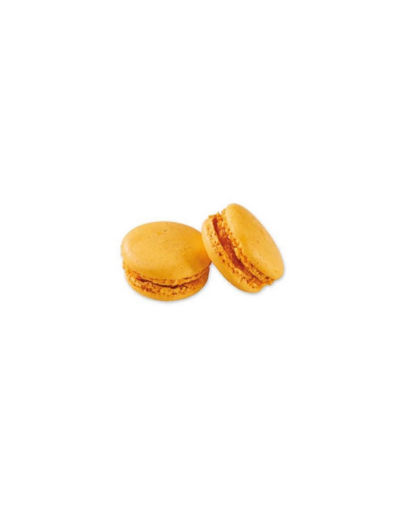 35 macarons abricot (Ø 35 mm)