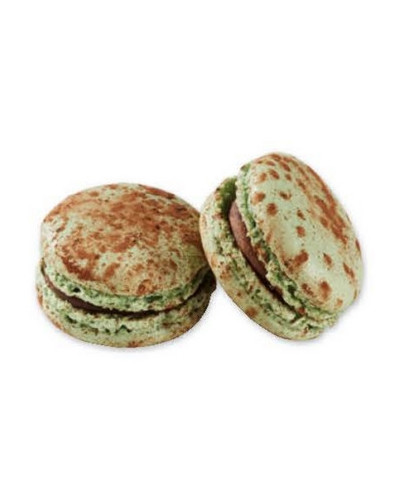 35 macarons chocolat-menthe (Ø 35 mm)