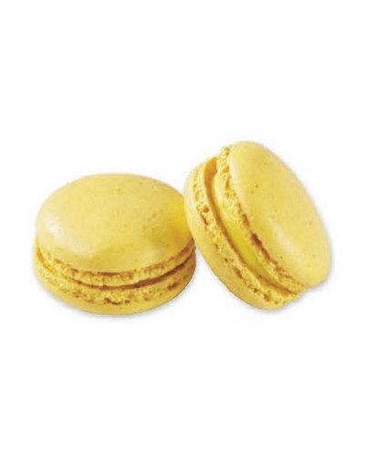 35 macarons citron (Ø 35 mm)