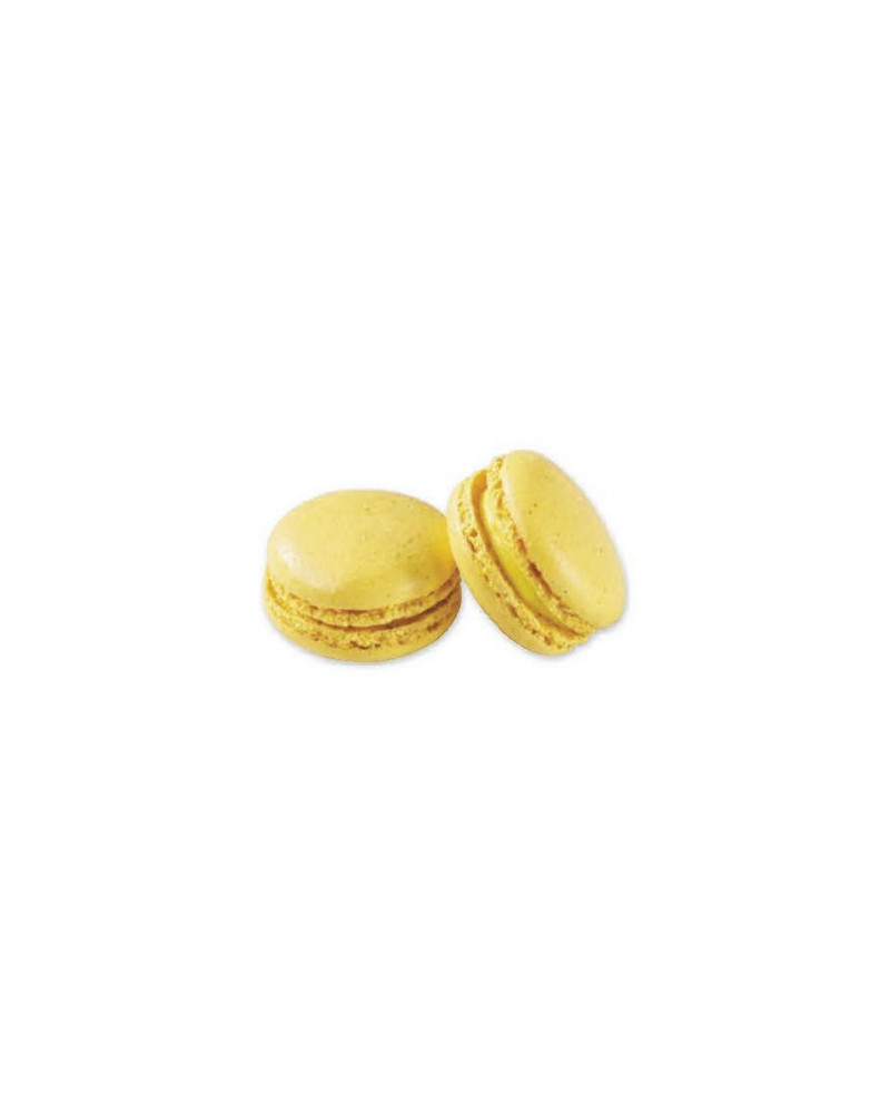 35 macarons citron (Ø 35 mm)