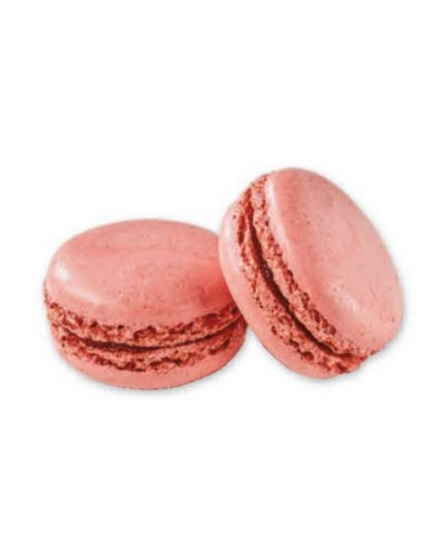 35 macarons fraise (Ø 35 mm)