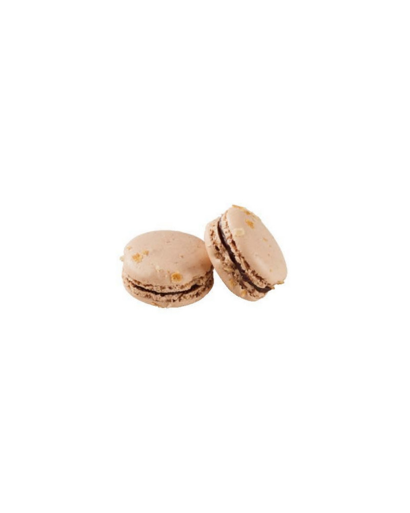 35 macarons praliné (diametre 35 mm)