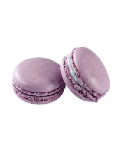 35 macarons violette (diametre 35 mm)