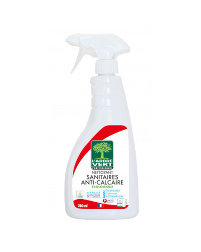 Nettoyant sanitaires anti-calcaire L'ARBRE VERT