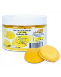 Colorant naturel jaune oeuf Déco Relief en pot de 50 gr