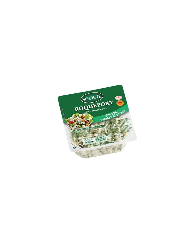 Dés de roquefort Société 500 gr