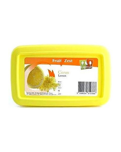 Zestes semoule de citron surgelés Capfruit par 500gr