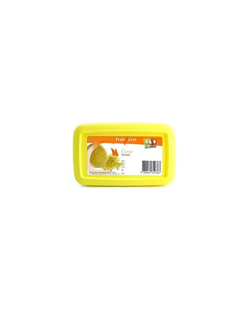 Zestes semoule de citron surgelés Capfruit par 500gr