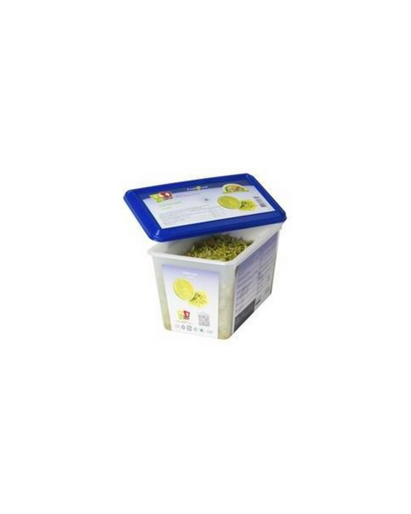 Zestes vermicelle de citron vert surgelés Capfruit par 400gr