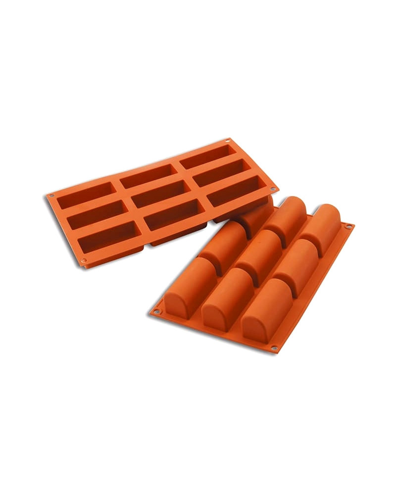 Moule silicone Mallard 9 bûchettes