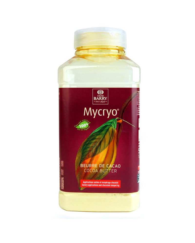 Beurre de cacao Mycryo Barry 550gr