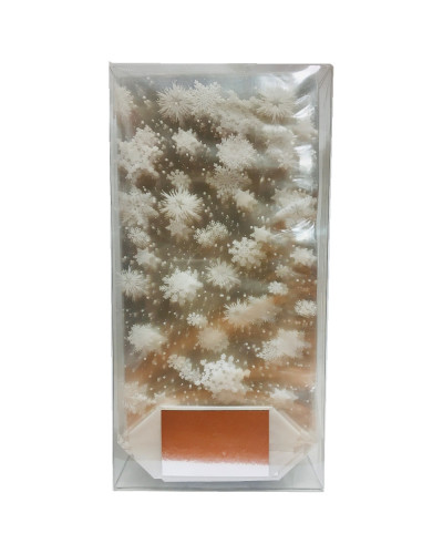 Sacs fond carton Flocons 100 x 220 mm