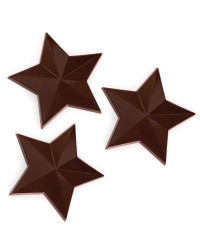 Moule pour friture en chocolat 35 petites étoiles 3 cm
