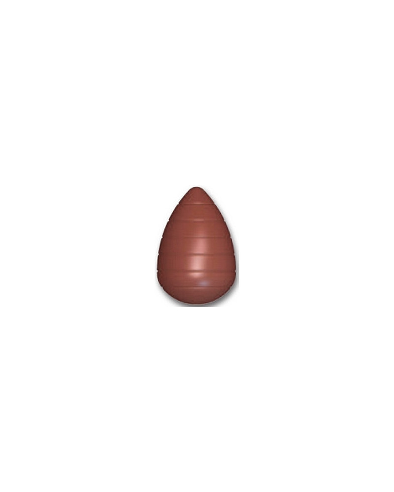 Moule pour chocolat 4 œufs rayures paques