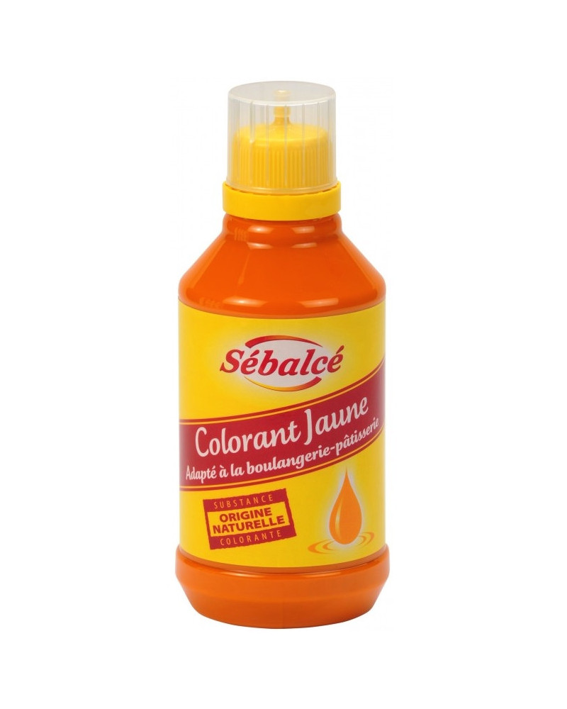 Colorant liquide jaune Sébalcé par 500ml