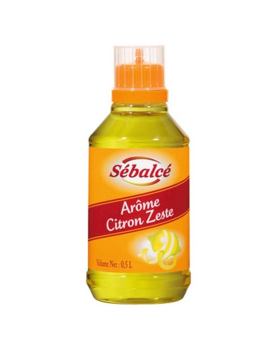 Arôme citron zeste Sébalcé par 500ml