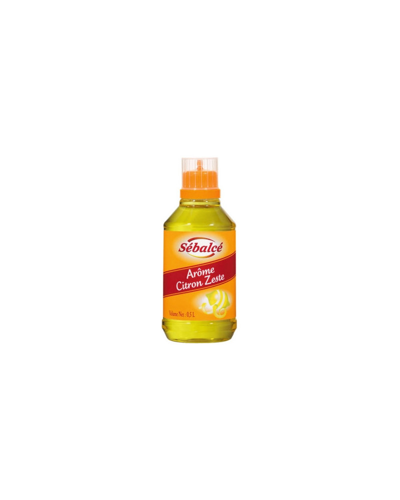 Arôme citron zeste Sébalcé par 500ml