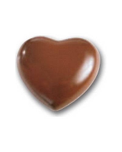 Moule pour chocolat 2 cœurs lisses Saint-Valentin