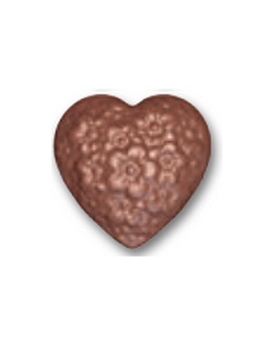 Moule pour chocolat 8 cœurs motif fleur Saint-Valentin