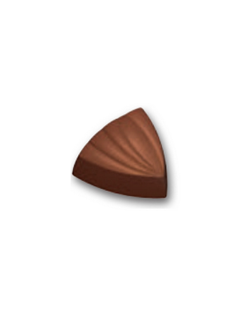 Moule chocolat bonbons triangles rayures