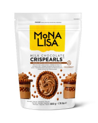 Crispearls lait Mona Lisa 800gr