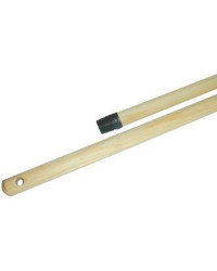 Manche à balai bois à visser de diamètre 24 mm