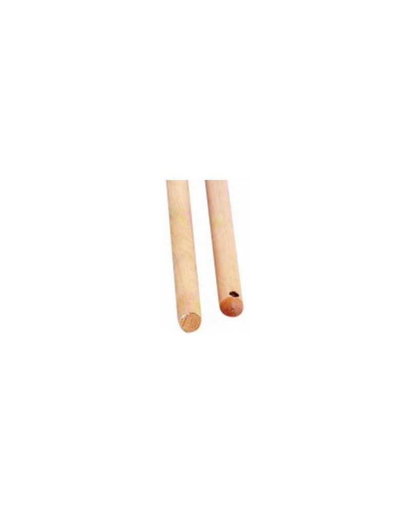 Manche à balai bois à emboîter (D 24 mm)