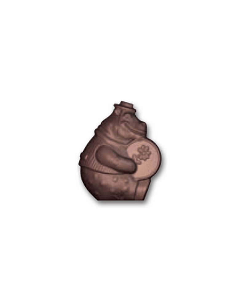 Plaque moule pour chocolat hippopotame tambour Cabrellon