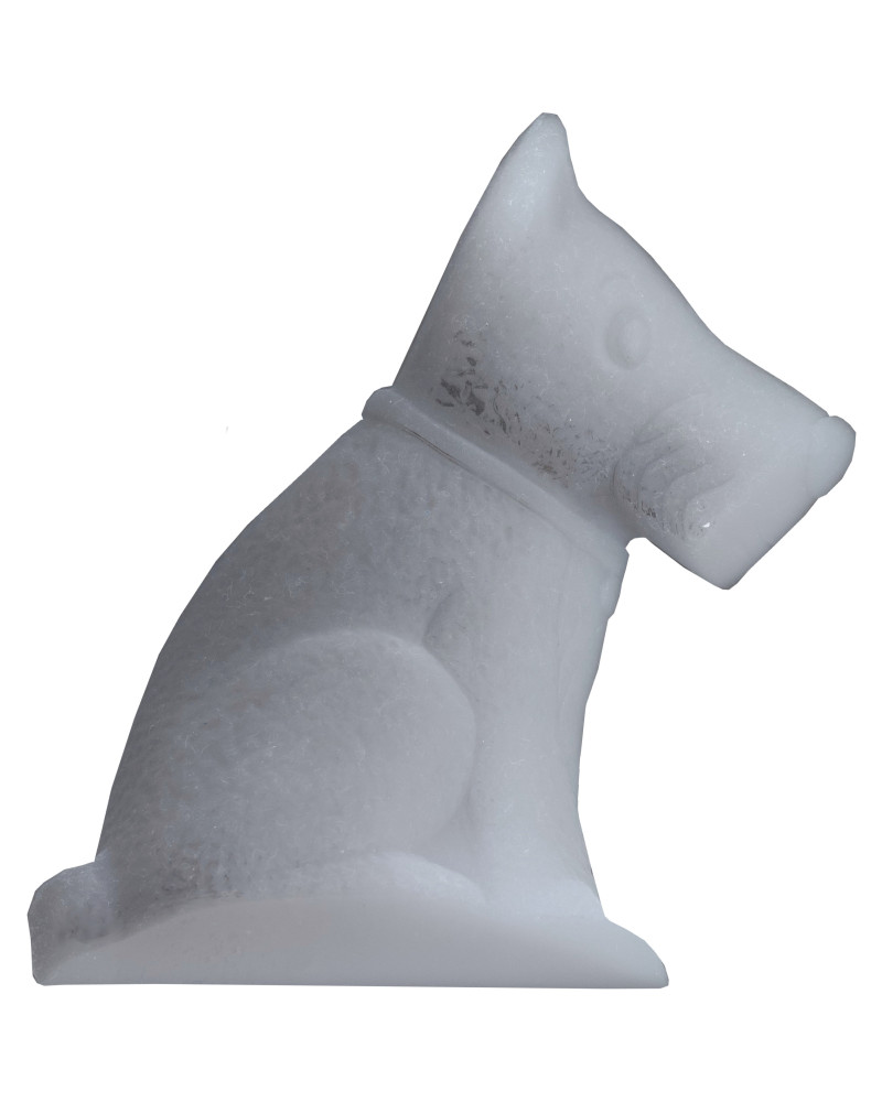 Plaque Funéraire En Céramique à Poser Motif Chien Race Labrador Avec Inscription Personnalisee