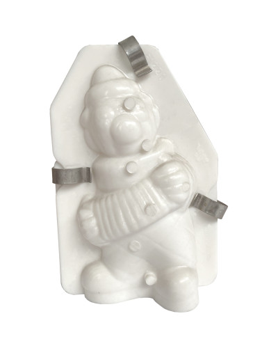 Moule pour chocolat clown avec accordéon Mallard Ferriere 80043