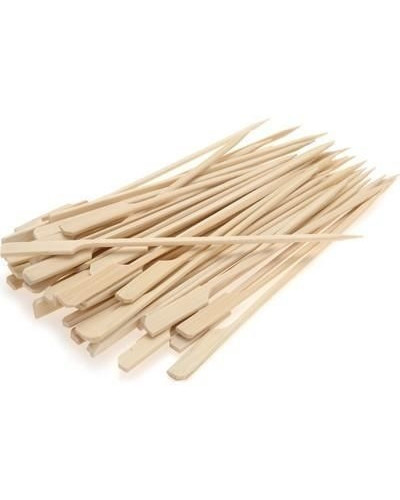 Piques en bambou plat 15 cm (par 250 pièces)