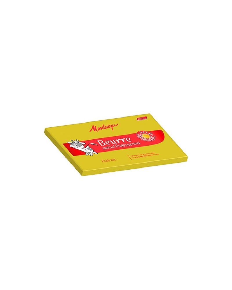 Beurre Montaigu tourage plaque 5 x 2 kg