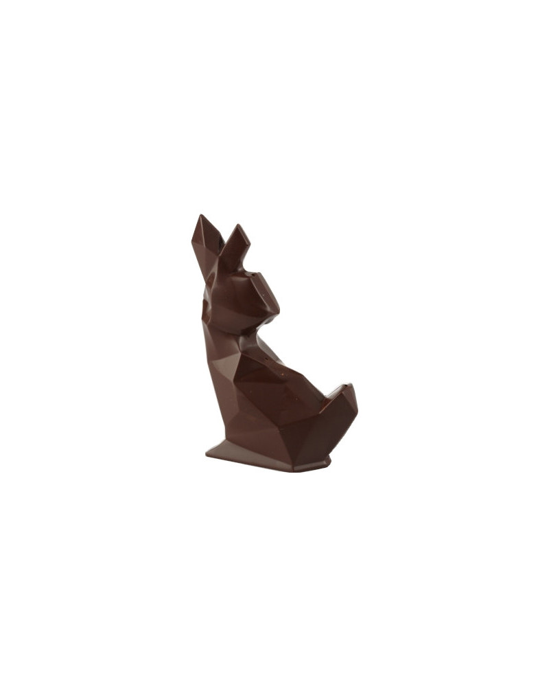 Moule pour chocolat lapin Origami