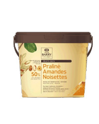 Praliné onctueux amandes noisettes caramélisées Barry 5kg