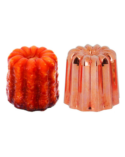 Moule à cannelés cuivre